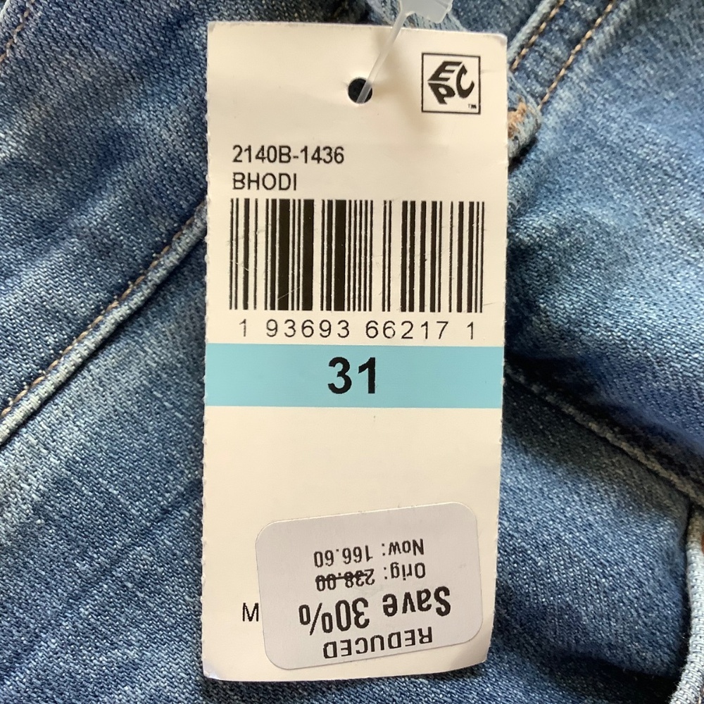 Citizens of Humanity Lyra High Rise Ankle Wide Leg Jeans Bhodi SZ 31 - Picture 15 of 16
